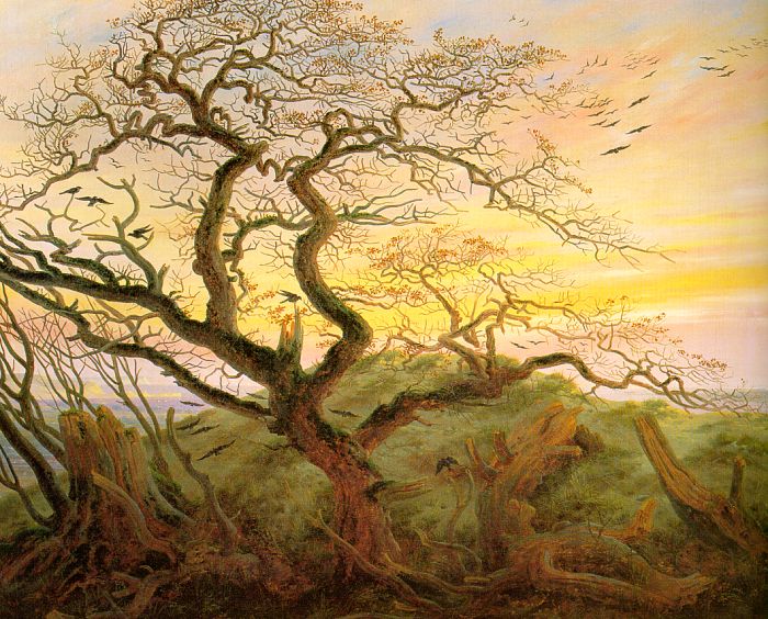 Caspar David Friedrich Krähen