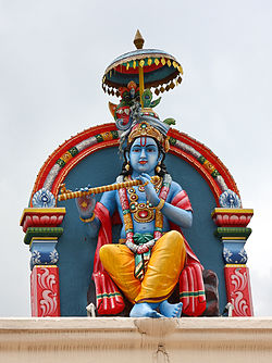 Krishna mit Flöte